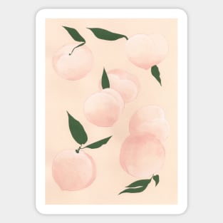 Peaches Sticker